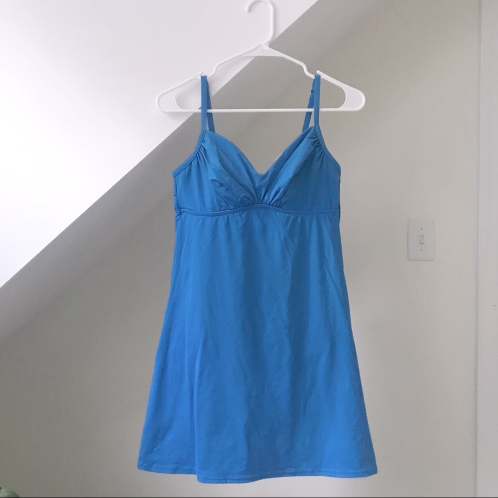 Lands End Blue One Piece